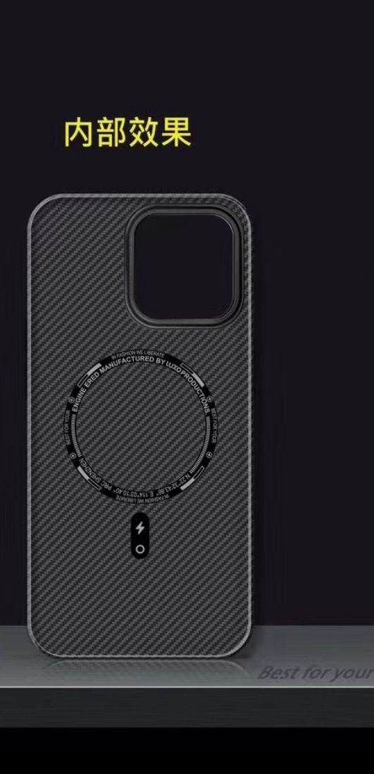 LUXO Life Carbon Fiber Texture Matte Bumper Case For Samsung