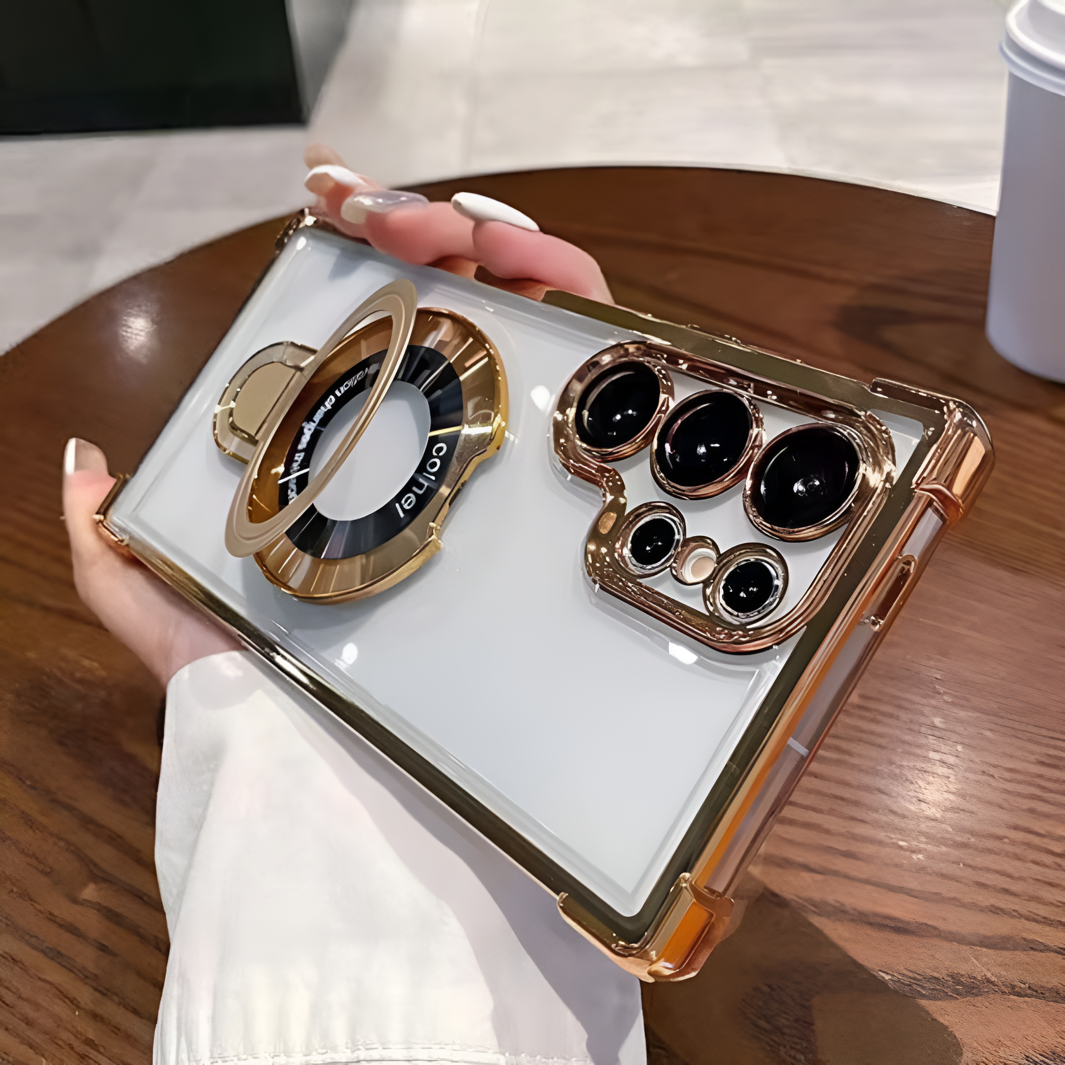 Colnel Magsafe Stand Bumper Case for -Samsung Colnel Magsafe Stand Bumper Case for -Samsung