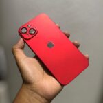 Ultra Slim Poly Carbonate Case With Camera Protector-Red