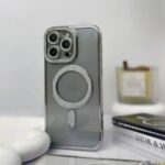 Stone magsafe case with camera protection for iPhone