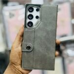 Genuine Attach Wallet Leather Case for- Samsung - Image 2