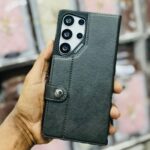 Genuine Attach Wallet Leather Case for- Samsung