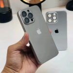 Ultra Slim Poly Carbonate Case With Camera Protector-Natural Titanium