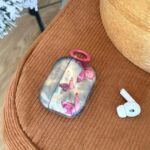 Retro Pink Butterfly Water Ripple Hook Case - Image 2
