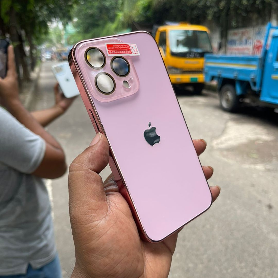 AGG Premium Quality Case For Iphone- Pink - Image 2