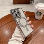 Stone magsafe case with camera protection for iPhone - Image 3