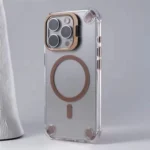 MagSafe Anti-Shock Transparent Case For iPhone (With Free Camera Protector)