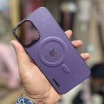 Luxury Matte Leather Magnetic Case For iphone