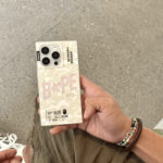 Fashion Laser Squre Shape Branded Case For iPhone - Image 3