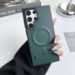 Luxury Matte Leather Magnetic Case For Samsung Galaxy S25 Ultra S24 S23 S22 Protection Cover - Image 4