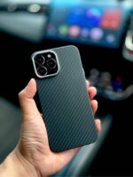 LUXO Life Carbon Fiber Texture Matte Bumper Case For-iphone - Image 3