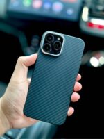 LUXO Life Carbon Fiber Texture Matte Bumper Case For-iphone - Image 4
