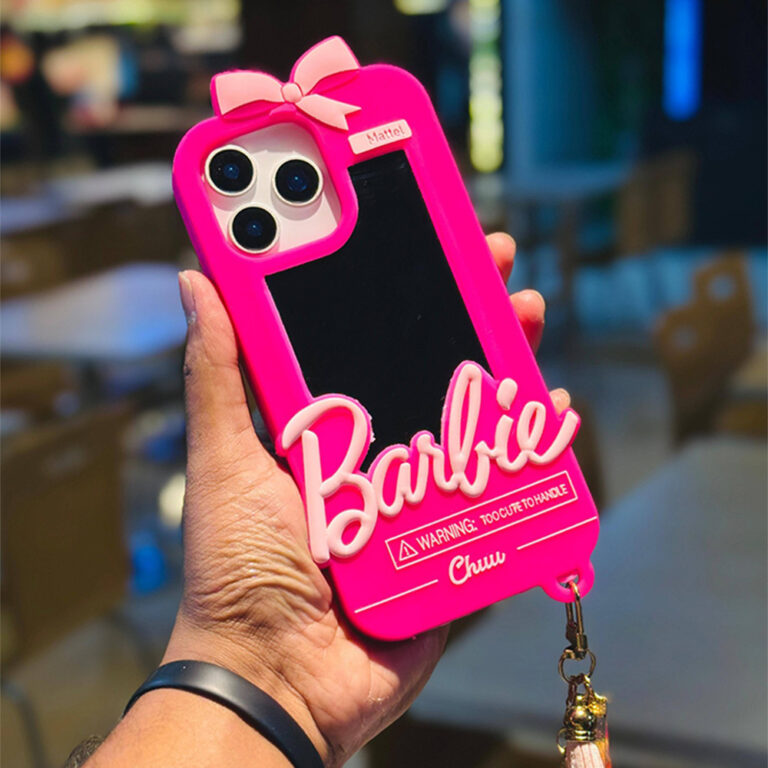 Barbie Case with Mirror for iphone