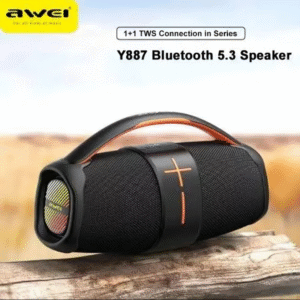 Awei Y887 Portable Outdoor Bluetooth Speaker | Heavy Bass & Long Backup