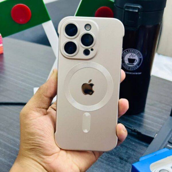 Ultra Slim Frameless Magsafe Case With Lens Protection For iphone