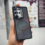 Magsafe Magnetic Camera Glass Protector Stand Case for Samsung - Image 4